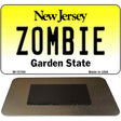 Zombie New Jersey State License Plate Tag Magnet M-10164