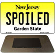 Spoiled New Jersey State License Plate Tag Magnet M-10165