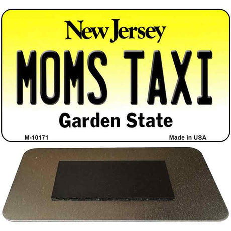 Moms Taxi New Jersey State License Plate Tag Magnet M-10171