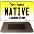 Native New Jersey State License Plate Tag Magnet M-10173