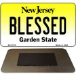 Blessed New Jersey State License Plate Tag Magnet M-10174