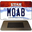 Moab Utah State License Plate Tag Magnet M-10191