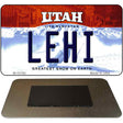 Lehi Utah State License Plate Tag Magnet M-10192