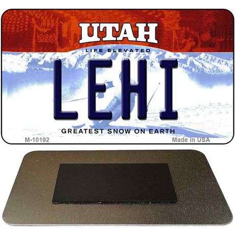 Lehi Utah State License Plate Tag Magnet M-10192