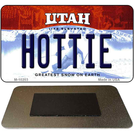 Hottie Utah State License Plate Tag Magnet M-10203