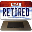 Retired Utah State License Plate Tag Magnet M-10207