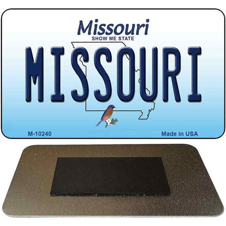 Missouri State License Plate Tag Magnet M-10240