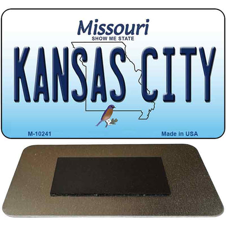 Kansas City Missouri State License Plate Tag Magnet M-10241