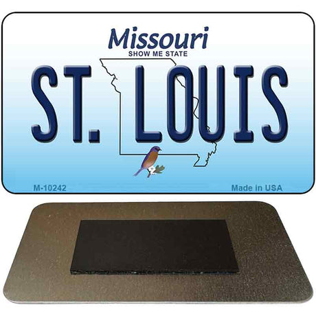 St. Louis Missouri State License Plate Tag Magnet M-10242