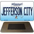 Jefferson City Missouri State License Plate Tag Magnet M-10246