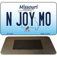 N Joy MO Missouri State License Plate Tag Magnet M-10248