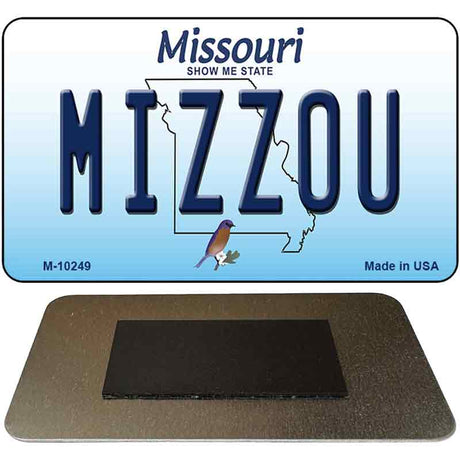 Mizzou Missouri State License Plate Tag Magnet M-10249