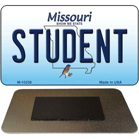 Student Missouri State License Plate Tag Magnet M-10258