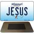 Jesus Missouri State License Plate Tag Magnet M-10262