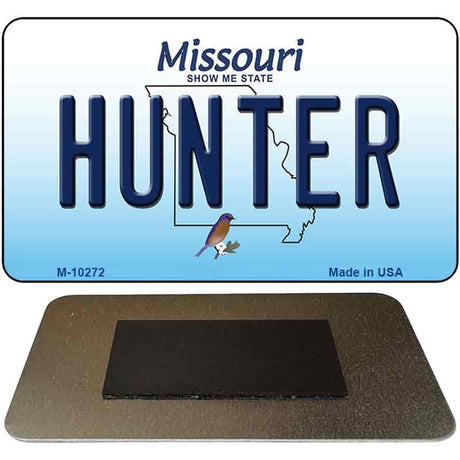 Hunter Missouri State License Plate Tag Magnet M-10272