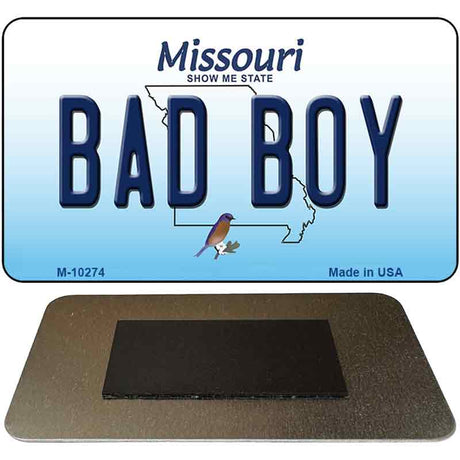 Bad Boy Missouri State License Plate Tag Magnet M-10274