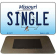 Single Missouri State License Plate Tag Magnet M-10277