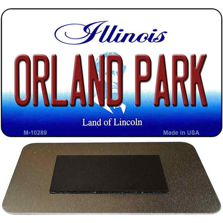 Orland Park Illinois State License Plate Tag Magnet M-10289