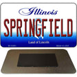 Springfield Illinois State License Plate Tag Magnet M-10291