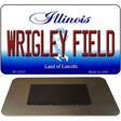 Wrigley Field Illinois State License Plate Tag Magnet M-10331