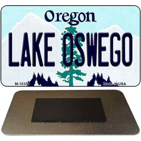 Lake Oswego Oregon State License Plate Tag Magnet M-10351