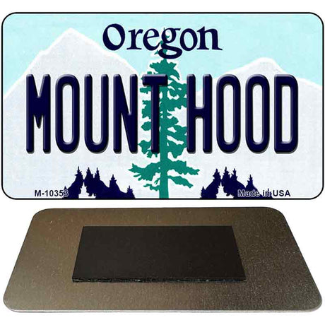 Mount Hood Oregon State License Plate Tag Magnet M-10353