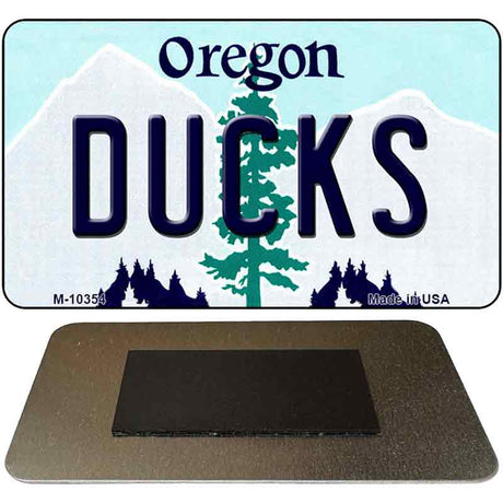 Ducks Oregon State License Plate Tag Magnet M-10354