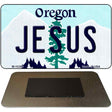 Jesus Oregon State License Plate Tag Magnet M-10368