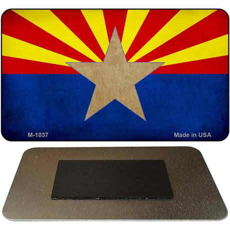 AZ Big Star State Flag Novelty Metal Magnet M-1037