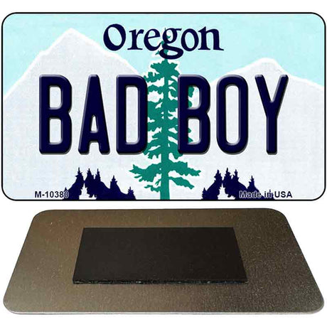 Bad Boy Oregon State License Plate Tag Magnet M-10380