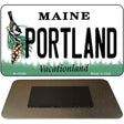 Portland Maine State License Plate Tag Magnet M-10386