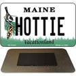 Hottie Maine State License Plate Tag Magnet M-10402