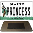 Princess Maine State License Plate Tag Magnet M-10414