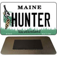 Hunter Maine State License Plate Tag Magnet M-10419