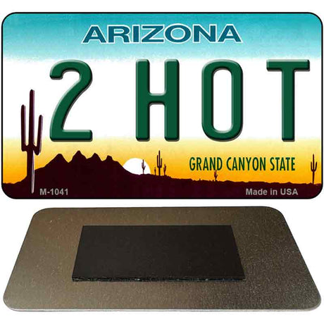 2 Hot Arizona State License Plate Tag Magnet M-1041