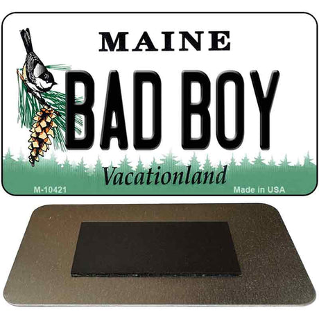 Bad Boy Maine State License Plate Tag Magnet M-10421