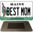 Best Mom Maine State License Plate Tag Magnet M-10422