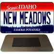 New Meadows Idaho State License Plate Tag Magnet