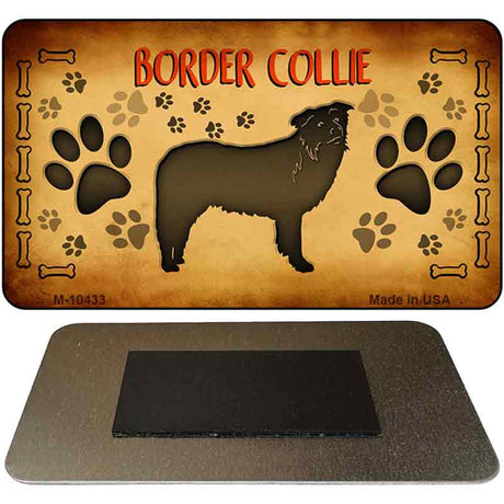 Border Collie Novelty Metal Magnet M-10433