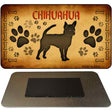 Chihuahua Novelty Metal Magnet M-10441