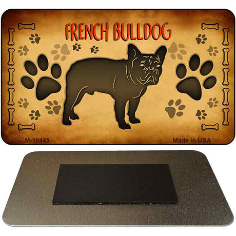 French Bulldog Novelty Metal Magnet M-10445