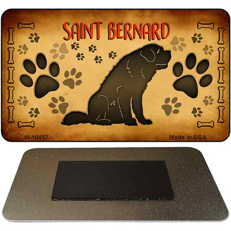 Saint Bernard Novelty Metal Magnet M-10457