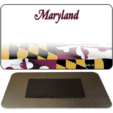 Maryland Blank State License Plate Tag Magnet M-10460