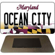 Ocean City Maryland State License Plate Tag Magnet M-10466