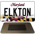 Elkton Maryland State License Plate Tag Magnet M-10471