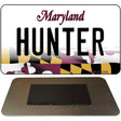 Hunter Maryland State License Plate Tag Magnet M-10500