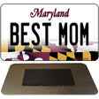 Best Mom Maryland State License Plate Tag Magnet M-10503