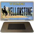 Yellowstone Wyoming State License Plate Tag Magnet M-10526