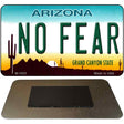 No Fear Arizona State License Plate Tag Magnet M-1053