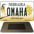 Omaha Nebraska State License Plate Tag Magnet M-10569